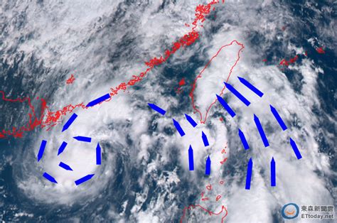 颱風 逆時針|颱風